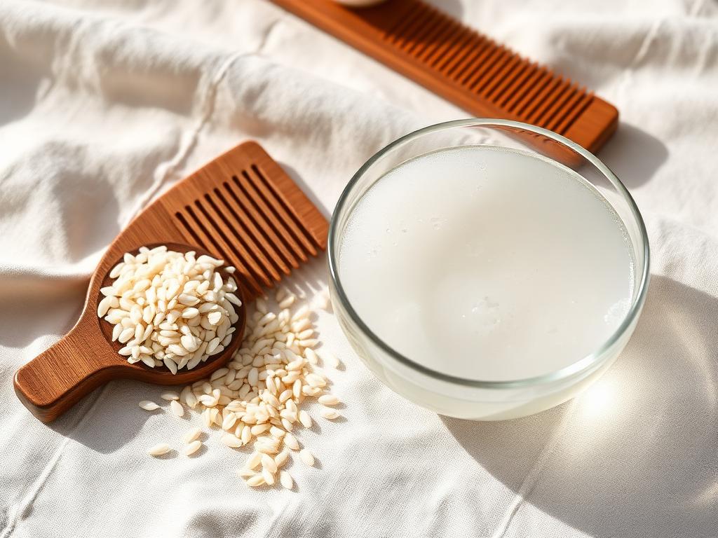 Rice water, length retained